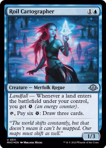 Roil Cartographer (Ripple Foil) (511), Modern Horizons 3 — Magic card price