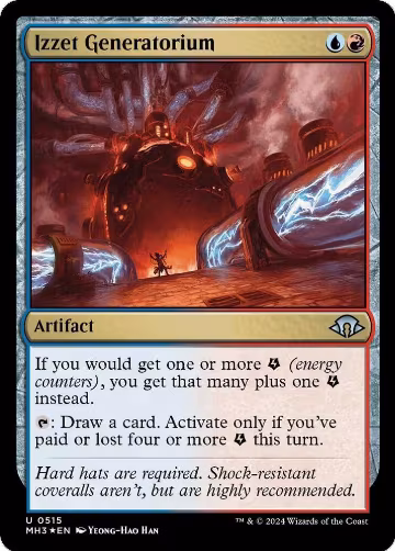 Izzet Generatorium (Ripple Foil) (515), Modern Horizons 3 — Magic card price