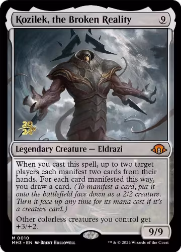 Kozilek, the Broken Reality (10), Prerelease Cards — Magic card price