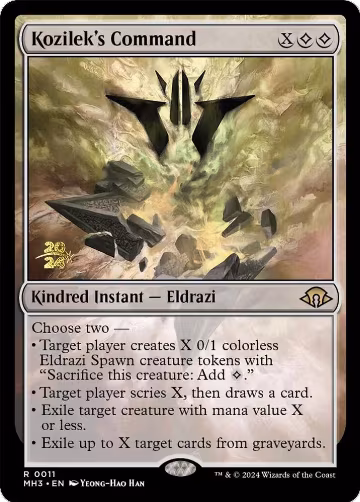 Kozilek's Command (11), Prerelease Cards — Magic card price