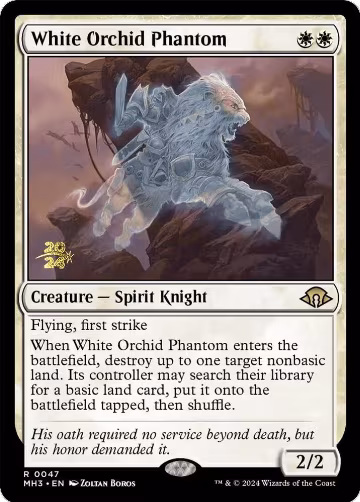 White Orchid Phantom (47), Prerelease Cards — Magic card price