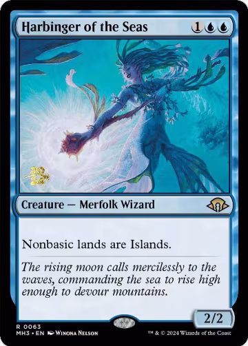 Harbinger of the Seas (63), Prerelease Cards — Magic card price