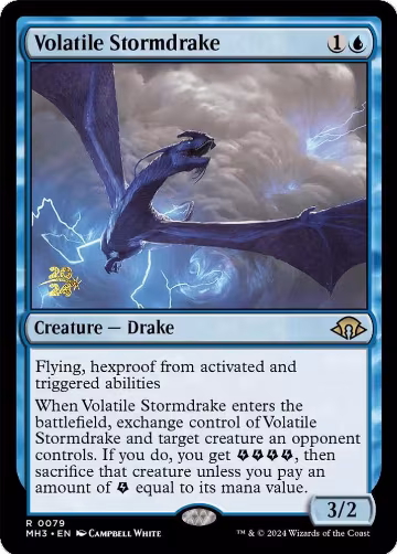 Volatile Stormdrake (79), Prerelease Cards — Magic card price
