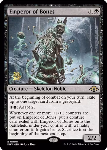 Emperor of Bones (90), Prerelease Cards — Magic card price