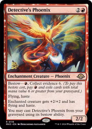 Detective's Phoenix (116), Prerelease Cards — Magic card price
