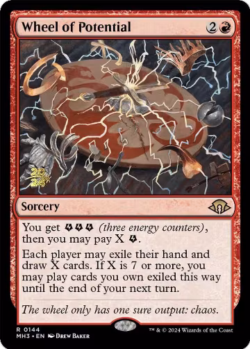 Wheel of Potential (144), Prerelease Cards — Magic card price