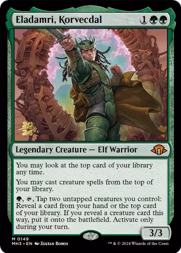 Eladamri, Korvecdal (149), Prerelease Cards — Magic card price