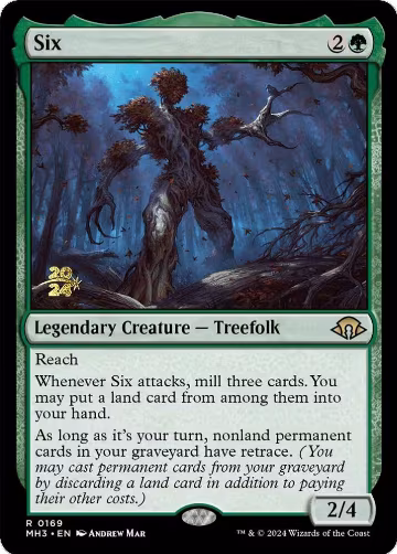 Six (169), Prerelease Cards — Magic card price