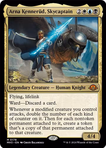 Arna Kennerud, Skycaptain (178), Prerelease Cards — Magic card price