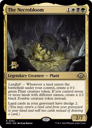 The Necrobloom (194), Prerelease Cards — Magic card price