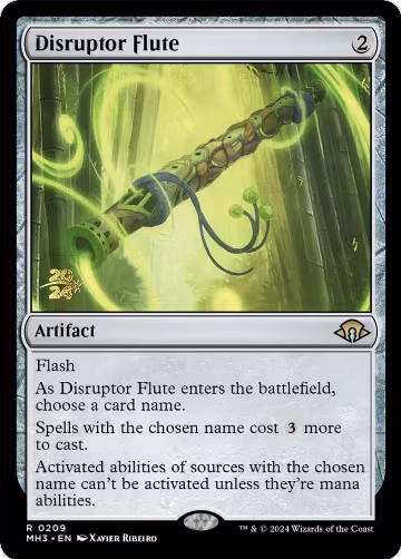 Disruptor Flute (209), Prerelease Cards — Magic card price