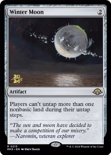 Winter Moon (213), Prerelease Cards — Magic card price