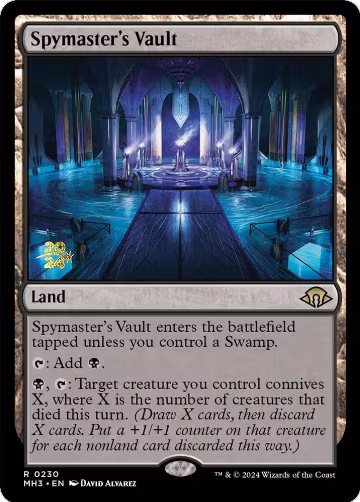 Spymaster's Vault (230), Prerelease Cards — Magic card price