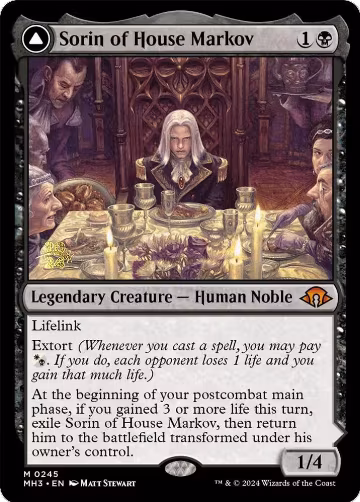 Sorin of House Markov (245), Prerelease Cards — Magic card price