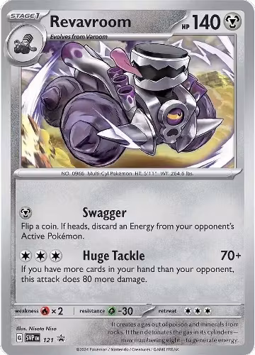 Revavroom - 121 (121), Scarlet & Violet Promo Cards — Pokémon card price