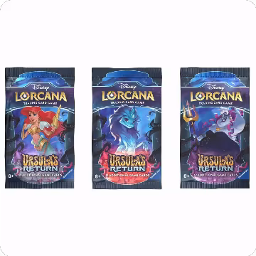 Disney Lorcana: Ursula's Return Booster Pack Art Bundle [Set of 3], Ursula's Return — Lorcana sealed product price