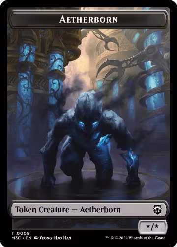 Aetherborn // Thopter Double-Sided Token (9 // 26), Commander: Modern Horizons 3 — Magic card price