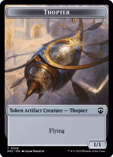 Thopter // Copy Double-Sided Token (26 // 1), Commander: Modern Horizons 3 — Magic card price