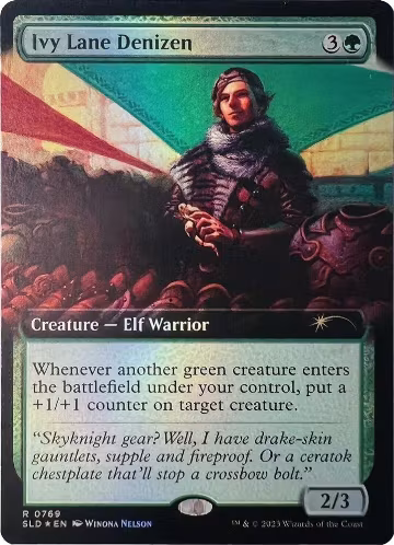 Ivy Lane Denizen (Extended Art) (769), Secret Lair Drop Series — Magic card price