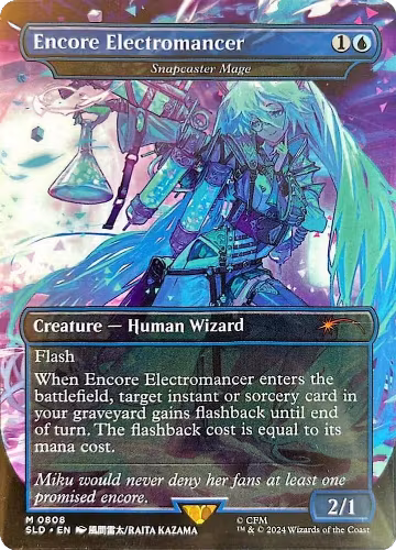 Encore Electromancer - Snapcaster Mage (808), Secret Lair Drop Series — Magic card price