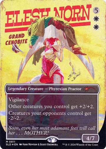 Elesh Norn, Grand Cenobite (0811) (Rainbow Foil) (811), Secret Lair Drop Series — Magic card price