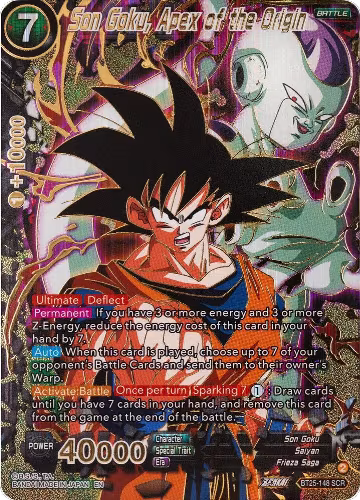 Son Goku, Apex of the Origin (BT25-148) — card price