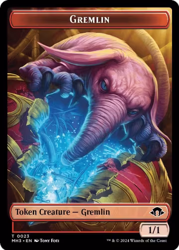 Gremlin // Energy Reserve Double-Sided Token (23 // 36), Modern Horizons 3 — Magic card price