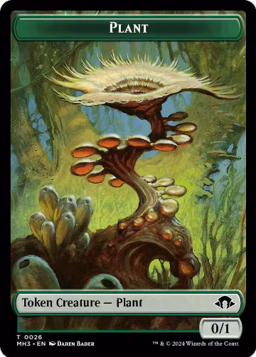 Plant Token (26), Modern Horizons 3 — Magic card price