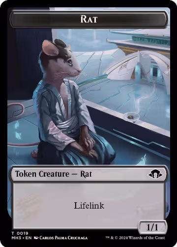 Rat Token (19), Modern Horizons 3 — Magic card price