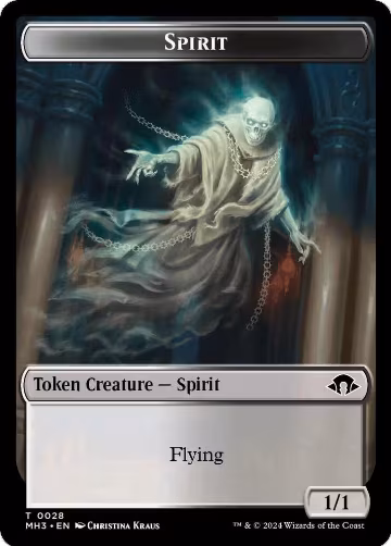 Spirit (0028) // Energy Reserve Double-Sided Token (28 // 36), Modern Horizons 3 — Magic card price
