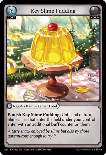 Key Slime Pudding (056), Promotional Cards — Grand Archive card price