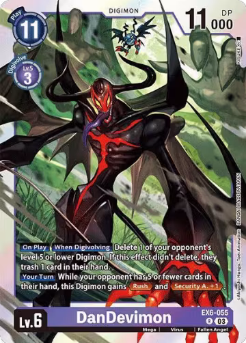 DanDevimon (EX6-055 R), Infernal Ascension — Digimon card price