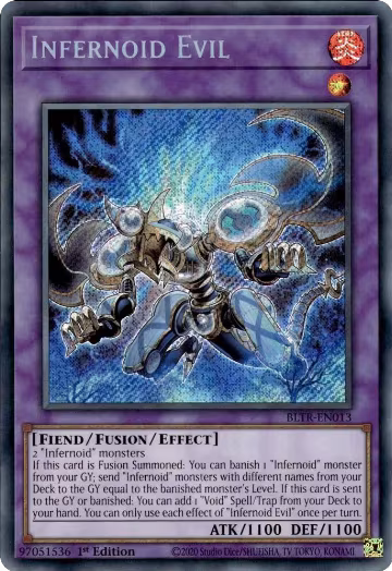 Infernoid Evil (BLTR-EN013), Battles of Legend: Terminal Revenge — Yu-Gi-Oh! card price