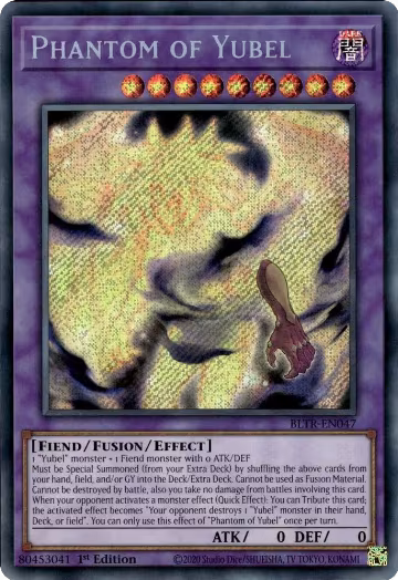 Phantom of Yubel (BLTR-EN047), Battles of Legend: Terminal Revenge — Yu-Gi-Oh! card price