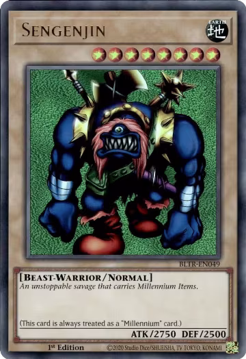 Sengenjin (BLTR-EN049), Battles of Legend: Terminal Revenge — Yu-Gi-Oh! card price