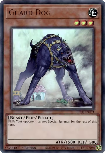 Guard Dog (BLTR-EN053), Battles of Legend: Terminal Revenge — Yu-Gi-Oh! card price