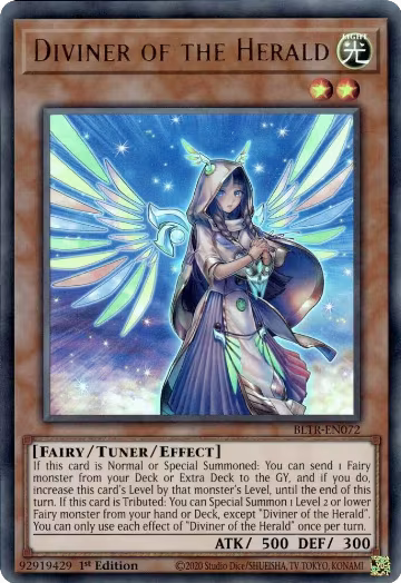 Diviner of the Herald (BLTR-EN072), Battles of Legend: Terminal Revenge — Yu-Gi-Oh! card price