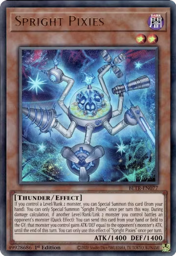 Spright Pixies (BLTR-EN077), Battles of Legend: Terminal Revenge — Yu-Gi-Oh! card price