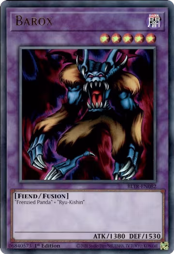 Barox (BLTR-EN082), Battles of Legend: Terminal Revenge — Yu-Gi-Oh! card price