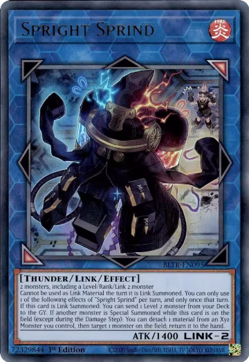 Spright Sprind (BLTR-EN095), Battles of Legend: Terminal Revenge — Yu-Gi-Oh! card price