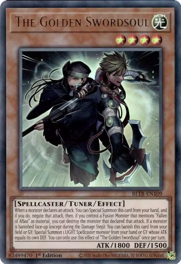 The Golden Swordsoul (BLTR-EN109), Battles of Legend: Terminal Revenge — Yu-Gi-Oh! card price