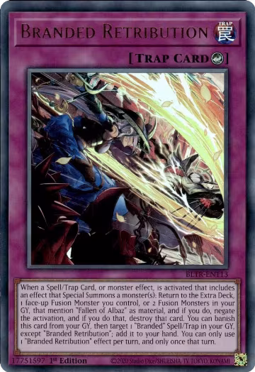 Branded Retribution (BLTR-EN113), Battles of Legend: Terminal Revenge — Yu-Gi-Oh! card price