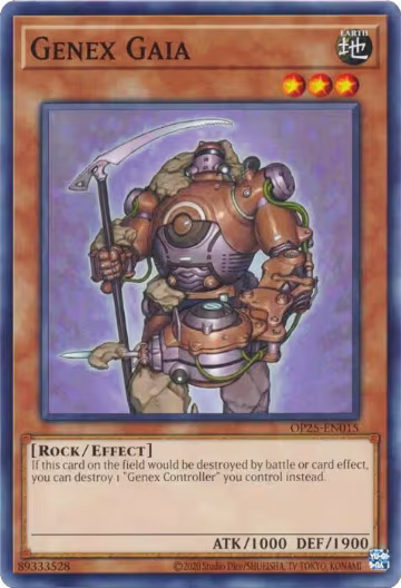 Genex Gaia (OP25-EN015), OTS Tournament Pack 25 — Yu-Gi-Oh! card price