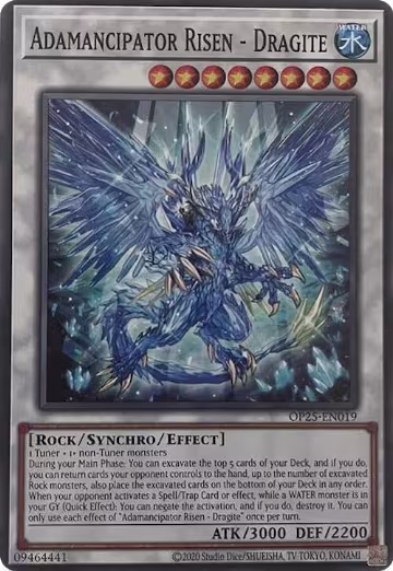Adamancipator Risen - Dragite (OP25-EN019), OTS Tournament Pack 25 — Yu-Gi-Oh! card price