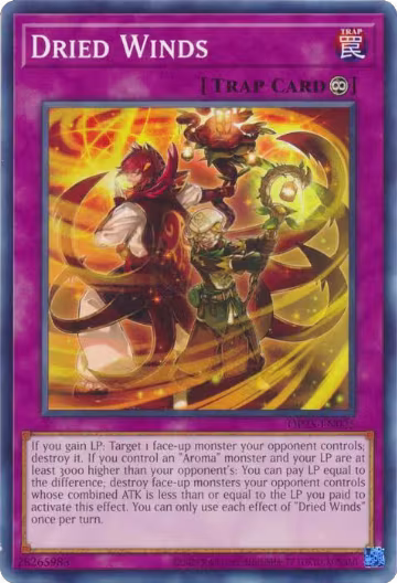 Dried Winds (OP25-EN025), OTS Tournament Pack 25 — Yu-Gi-Oh! card price