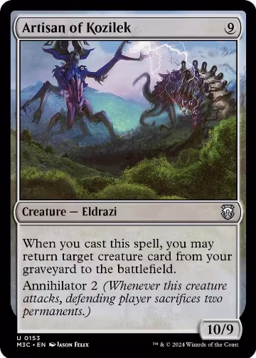 Artisan of Kozilek (Ripple Foil) (153), Commander: Modern Horizons 3 — Magic card price