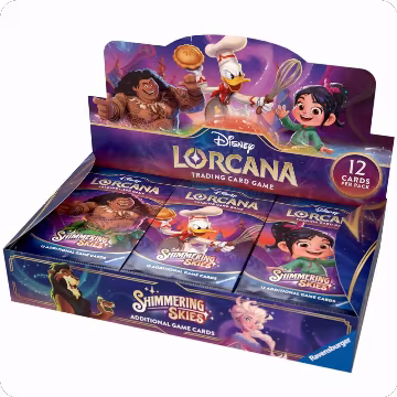 Disney Lorcana: Shimmering Skies Booster Box, Shimmering Skies — Lorcana sealed product price
