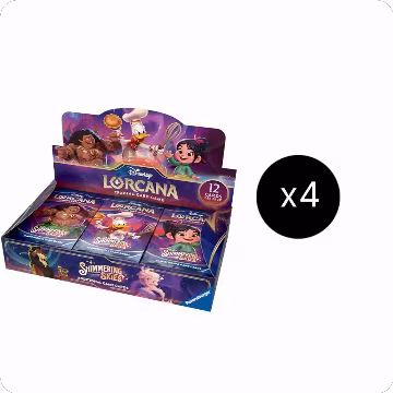 Disney Lorcana: Shimmering Skies Booster Box Case, Shimmering Skies — Lorcana sealed product price