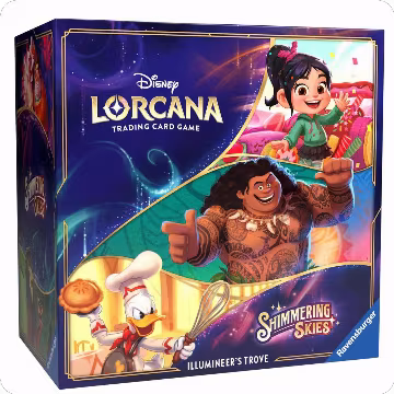 Disney Lorcana: Shimmering Skies Illumineer's Trove, Shimmering Skies — Lorcana sealed product price