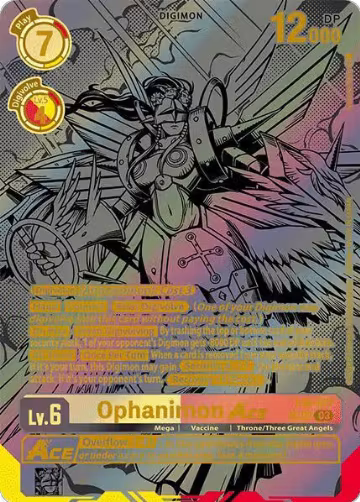 Ophanimon ACE (Textured) (EX6-027 SR), Infernal Ascension — Digimon card price